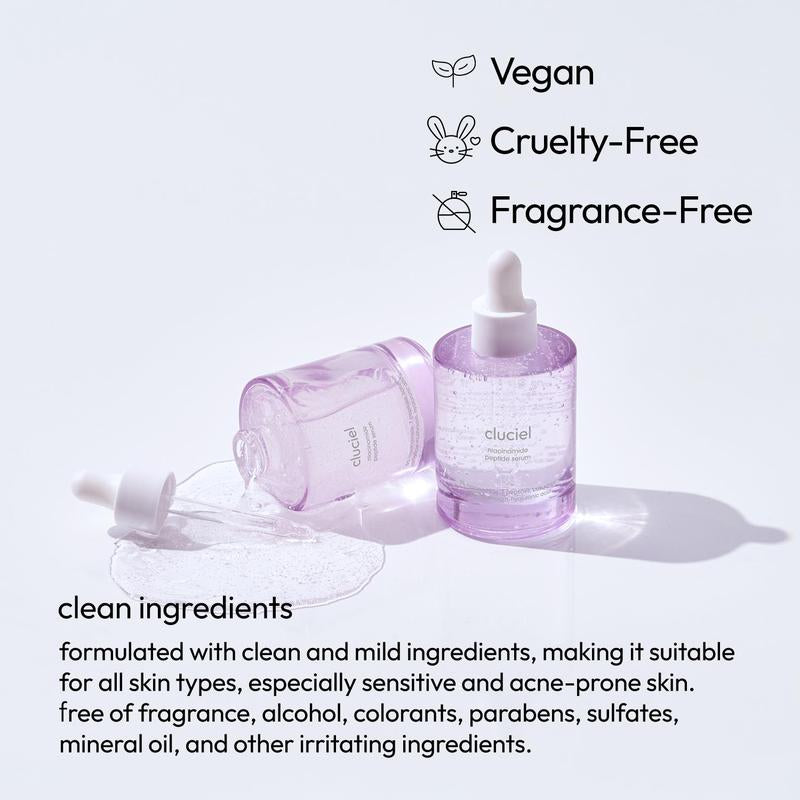 Revitalize Your Skin with CLUCIEL Niacinamide Peptide Serum - 50ml of Radiant Glow and Youthful Firmness