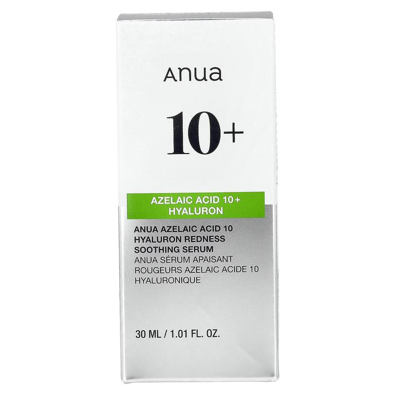 Revitalize Your Skin with Anua Azelaic Acid 10 Hyaluron Redness Soothing Serum - 1.01 Fl Oz (30 Ml)
